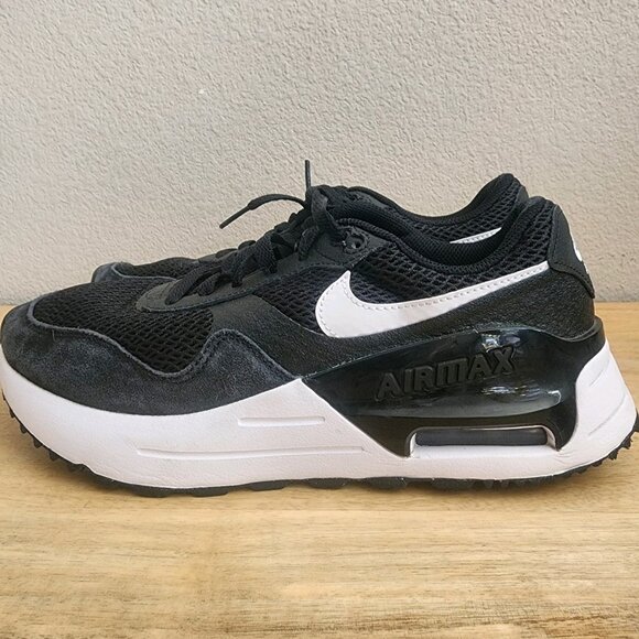 Nike Air Max SYSTM Shoes DM9537-001 Black/White/Wolf Grey Men's Size 8 - Picture 5 of 11